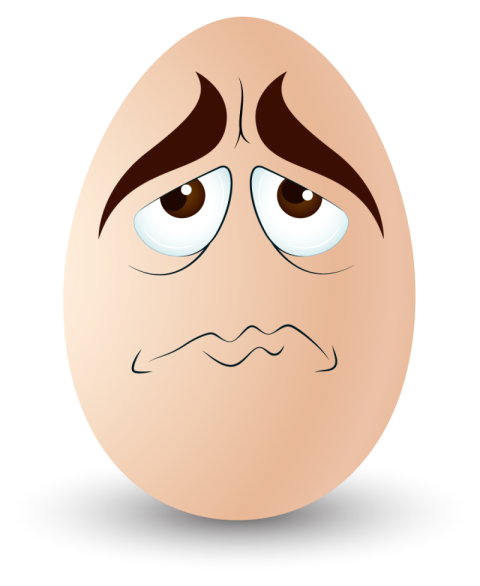 Egg Emoticon Clip Art , PNG Egg Cartoon, Cheek , Crying Easter Egg Download Free