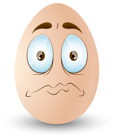 An Egg with a tired Face Royalty, Free Vector , Sad Egg Face Expression Transparent Background Free Download