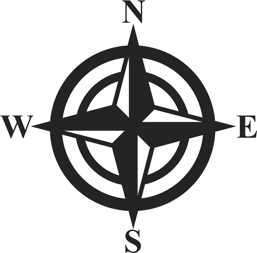 Illustration Compass PNG Image