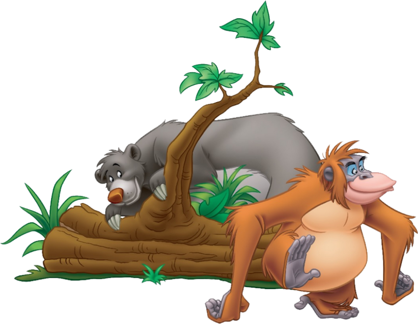 King Louie Baloo Share Khan Mowgli PNG Clipart Carnivoran & Cartoon Free Download Image