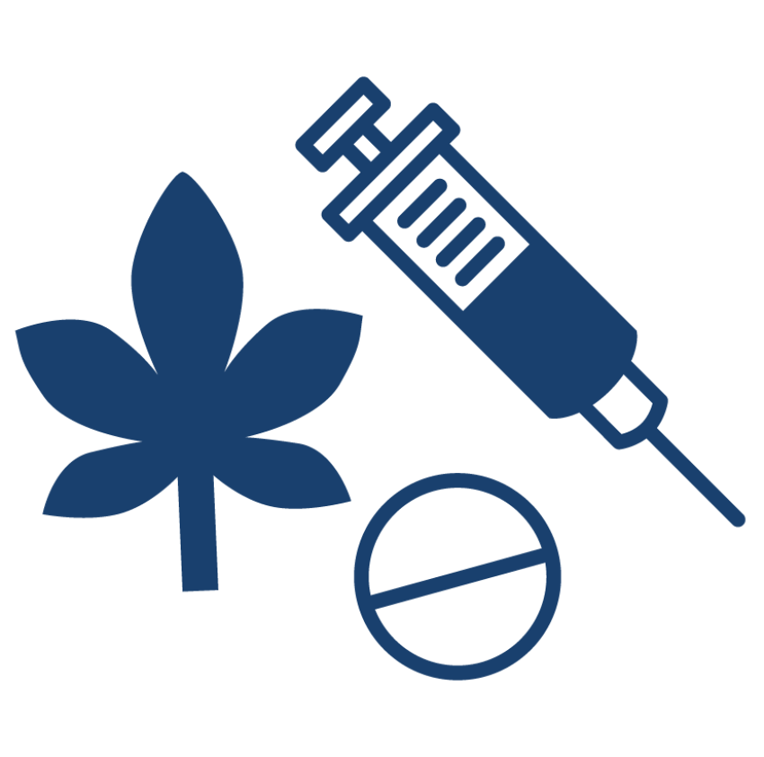 Isolated Free Blue No Drugs PNG Picture Free Download
