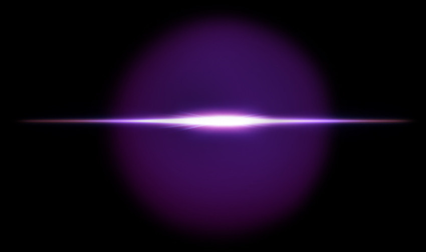 Purple flare lens png transparent image