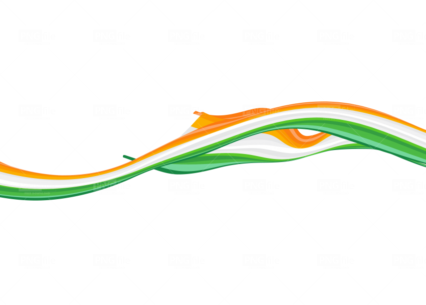 India Flag PNG Vector Art Image Free Download