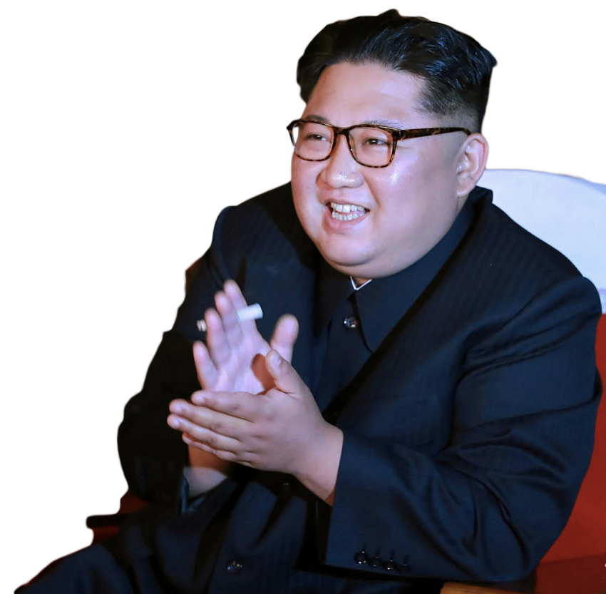 Kim Jong Un PNG  Free Background