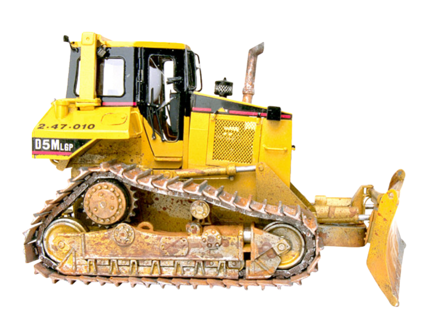 Bulldozer PNG Transparent background