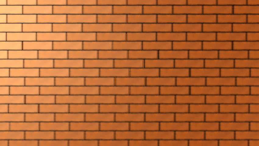 Light brown bricks wall vactor
