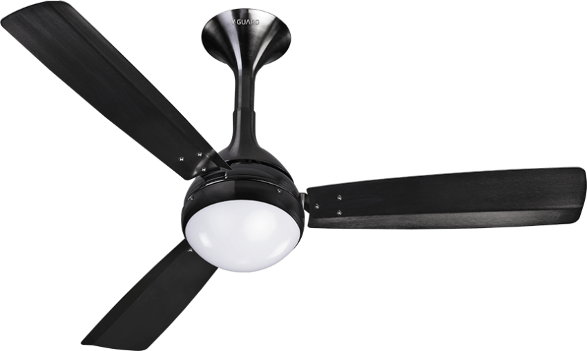 Black & White Ceiling Fan PNG Image Free Download