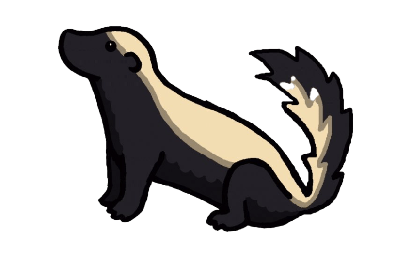 Honey Badger Clip Art European Badger Image PNG Bear Cartoon Image Free download