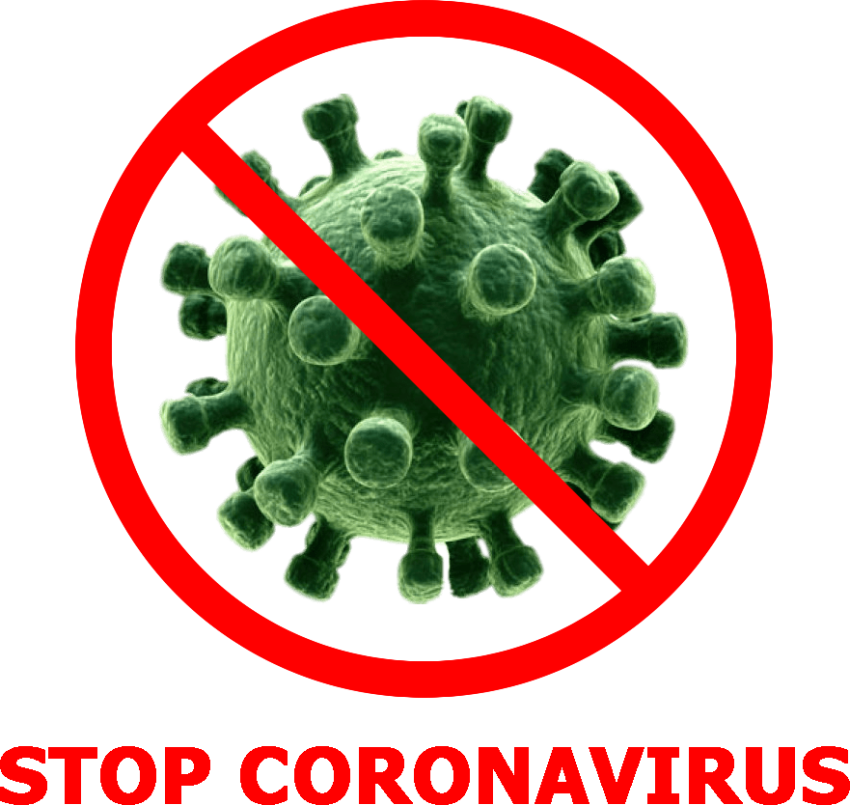 Stop Coronavirus PNG Design Free Download