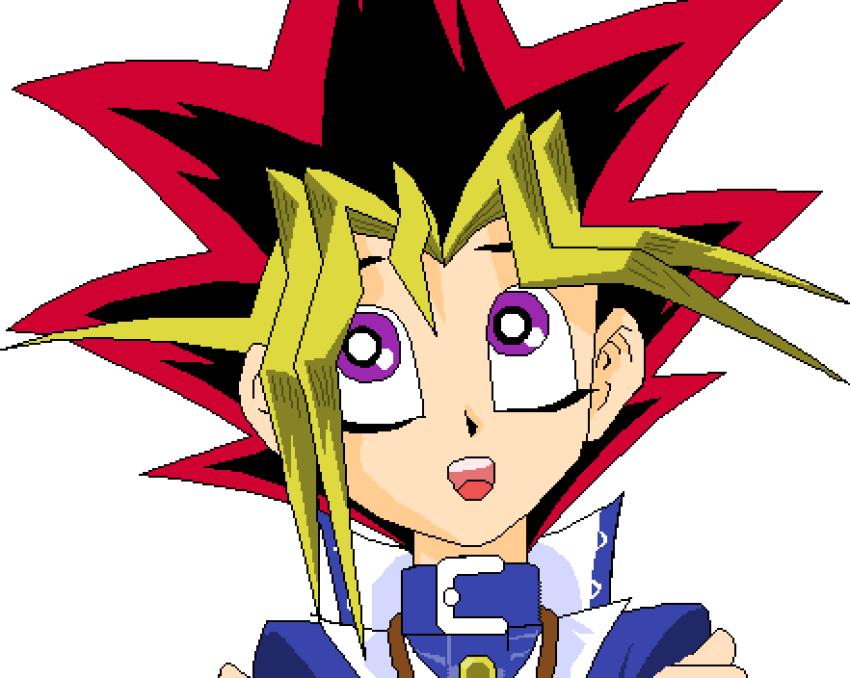 Cute Yugi PNG cartoon Girl Free download