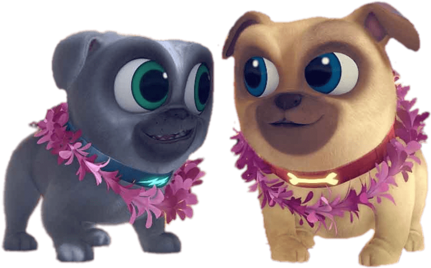 Puppy Dog Pals Bingo And Rolly HD  PNG Download Cartoon