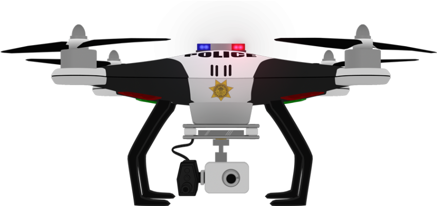 CC Tv Camera Drone PNG Picture