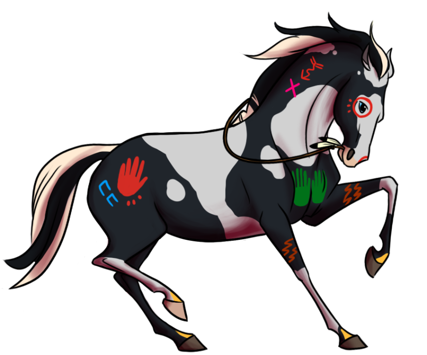 War Horse PNG Vector Art PNG Free