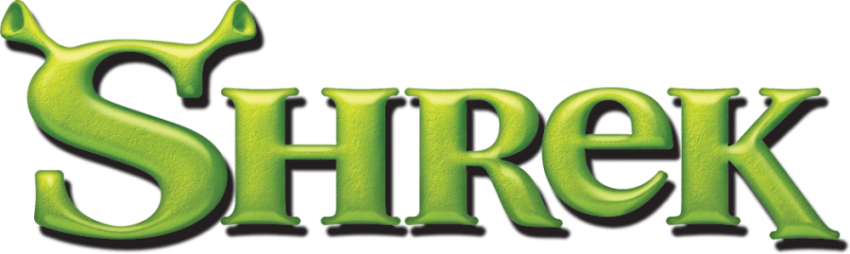 Svg Shrek PNG text logo Free Download