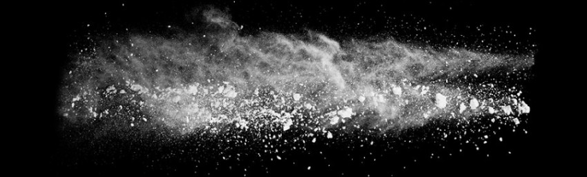 Dirt Flying with smoke white colour black background png free download