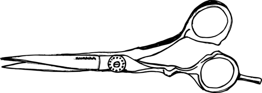 Scissor PNG Outline Free Download