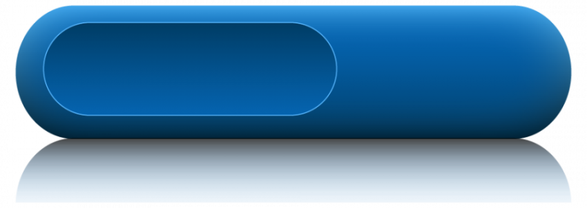 Simple blue button vector graphic design