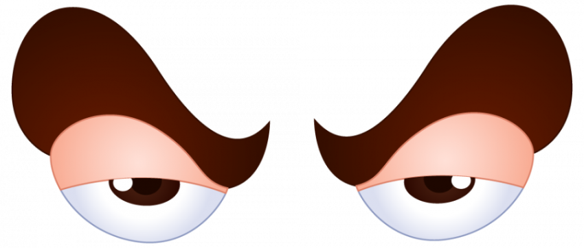 Cartoon Royalty Free Vector Graphic Eyes Expression , Transparent Background Free Download