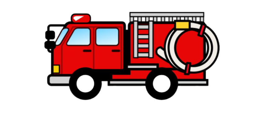Small Fire Truck Toy PNG Free Download