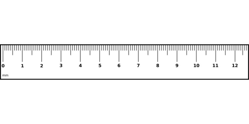 Ruler PNG Image with White Background