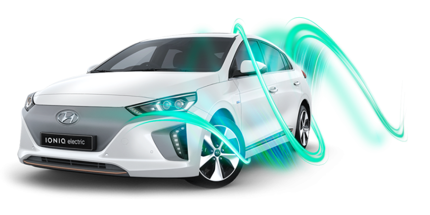 Aesthetic Electric Car PNG Picture Free Download