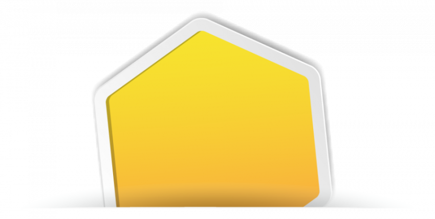Label paper yellow colour vector graphic design