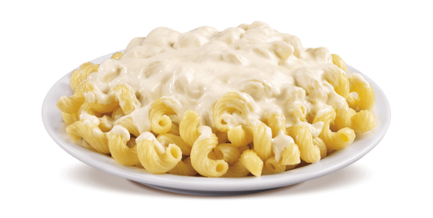 Yellow Curly Cheese Macaronis With White Mayonnaise Serve In White Dish,HD Cheese MacaronisPhoto Free Download PNG Image,Transparent Background