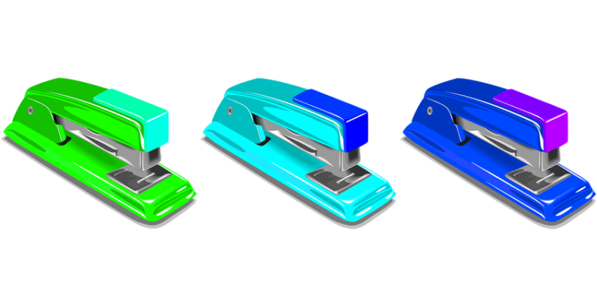 Colorful Stapler PNG Image Free Download