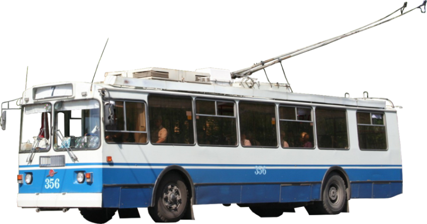 Trolleybus PNG Transparent image Free Download
