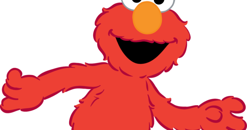 Funny Elmo PNG Character free download