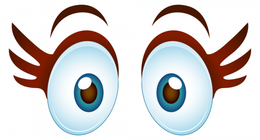 11 Expression Cartoon Eyes With Transparent Background , Cartoon Eyes PNG Free Download