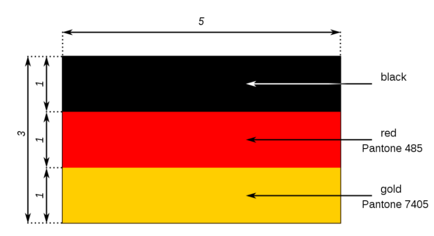 Istoclated Germany Flag PNG Image Free Download