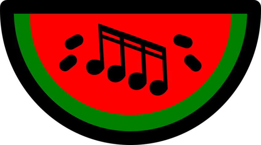 Watermelon Music clipart icon Png picture Free Download
