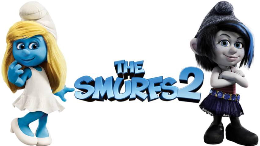 The Smurfs Logo PNG Transparent Background Free Download