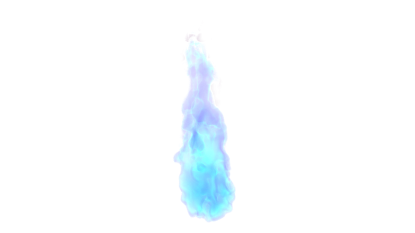 Blue Fire flame Transparent Background png free download