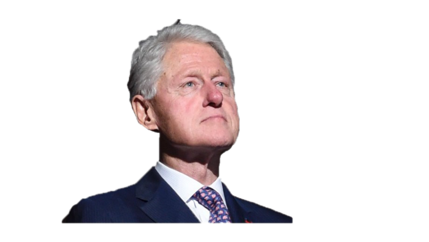 Bill Clinton Warns Of Toxic Political person PNG Image