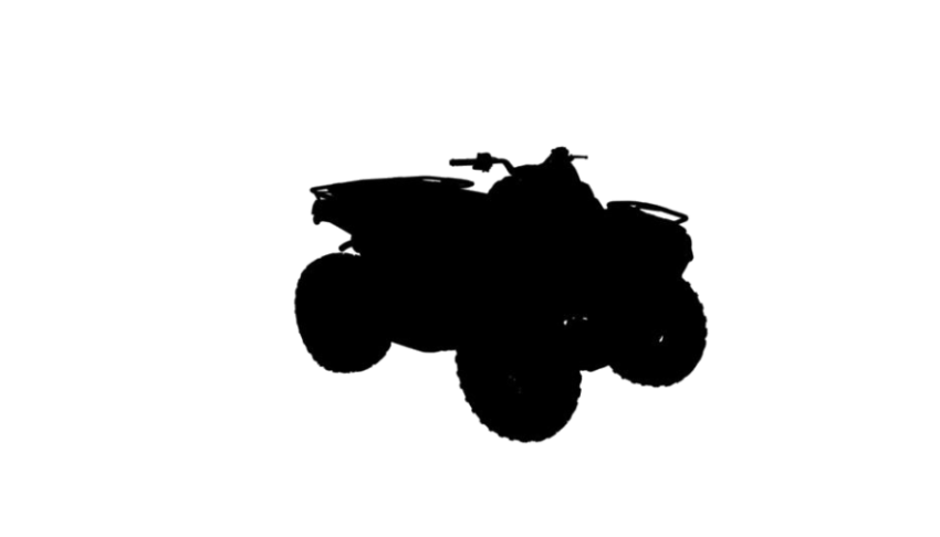 Silhouette ATV PNG Mini Logo Free Download