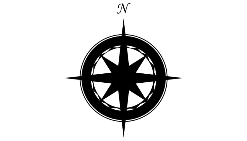 Meme Compass PNG Black art Free Download