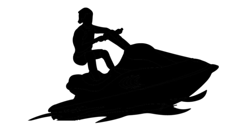 Black Jet Ski PNG Free Download