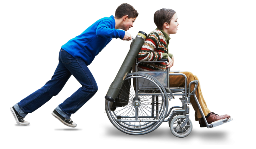 Kid in Wheelchair PNG Picture Free Download