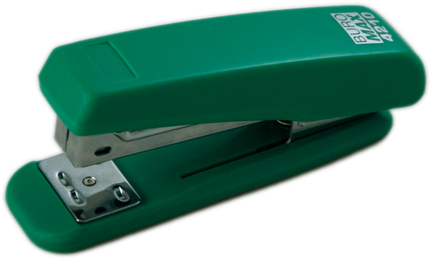 Green Stapler PNG Image Free Download