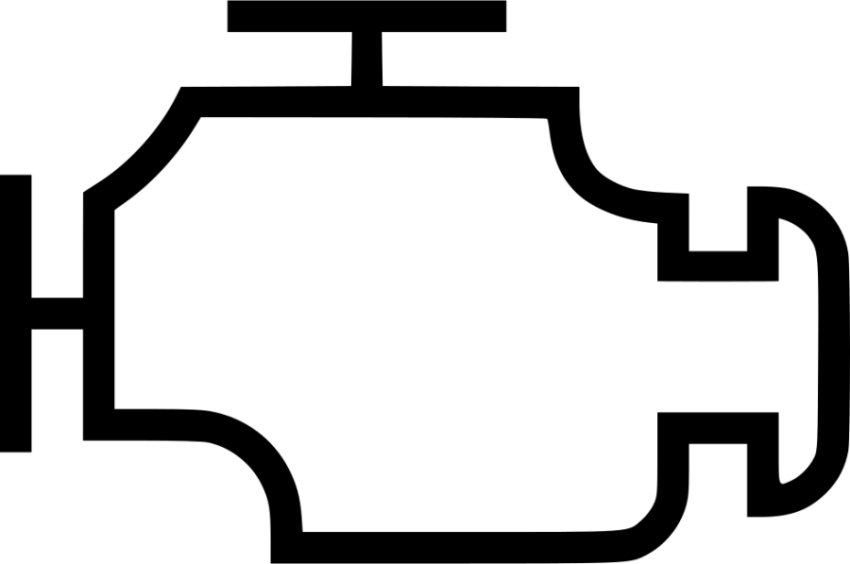 Engine PNG Drawn Image