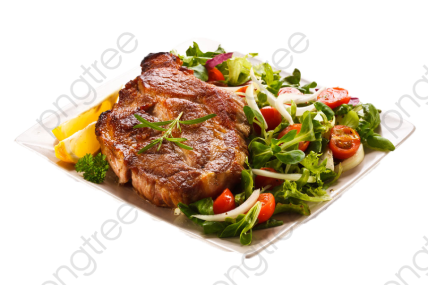 PNG Steak food meat meal Image