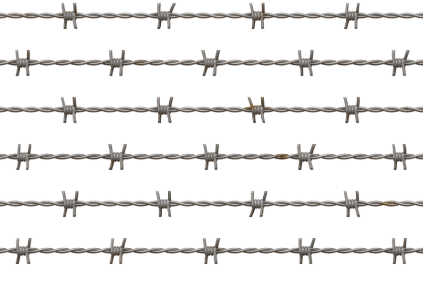 Realistic Barbed wire PNG Image