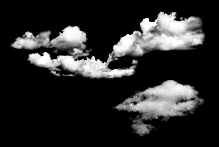 Clouds Png Clipart, Gallery Yopricivelli , High Quality Free Image , Black Sky with White clouds Photo