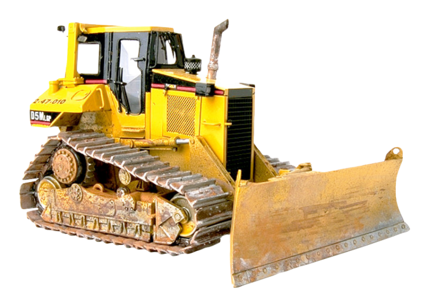 PSD Bulldozer PNG Image Free Download