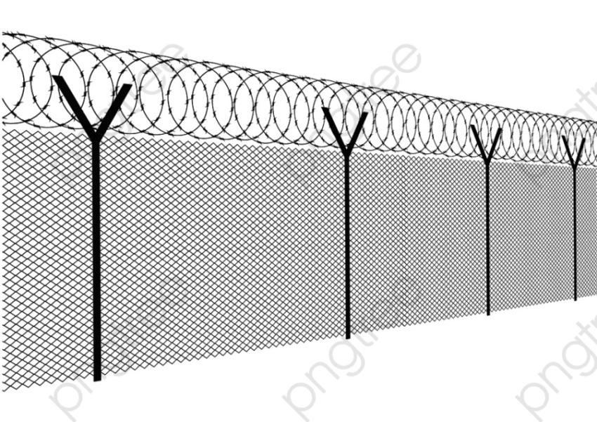 Barbwire PNG Wall Free Download