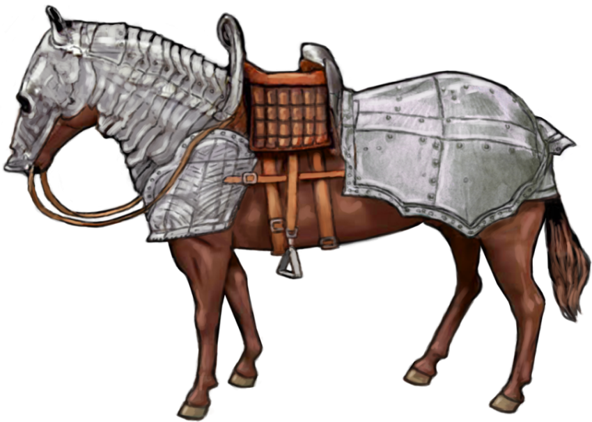 Jin Dynasty War Horse PNG  Transparent