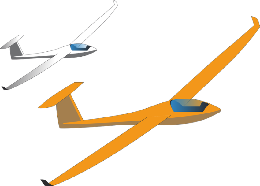 Animated Glider PNG Plane Image Free Download