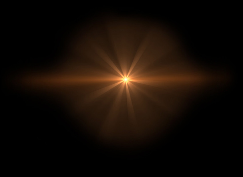 Sun lens flare vector & Illustarations image
